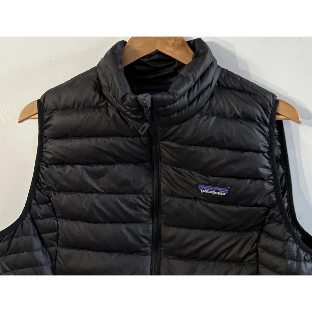 Women's Patagonia Down Sweater Vest Quilted Full Zip Sz XL 800 DOWN 84628 - Picture 2 of 14